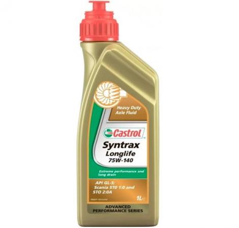 Трансмісійна олива Castrol Syntrax Longlife 75W140 1л.